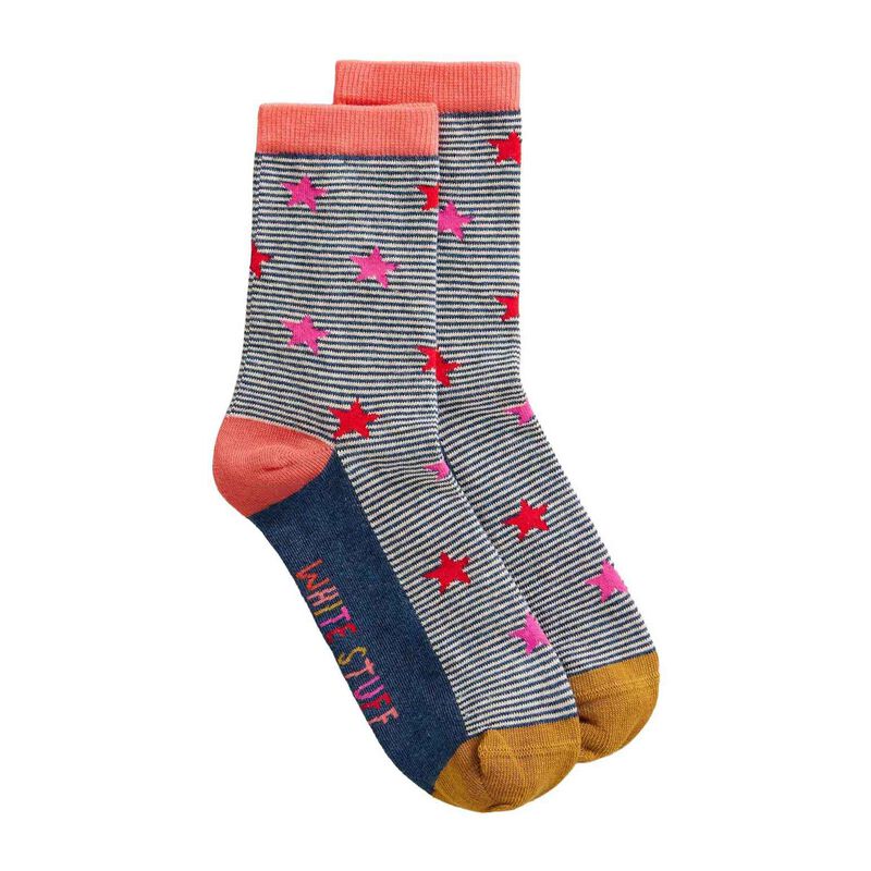 White Stuff Pattern Ankle Sock image number 2